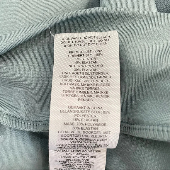 Gymshark 7/8 Blue Green Leggings Medium - Picture 11 of 11